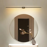 miroir moderne mural led or noir minimaliste chambre cuisine entrée fixé mur