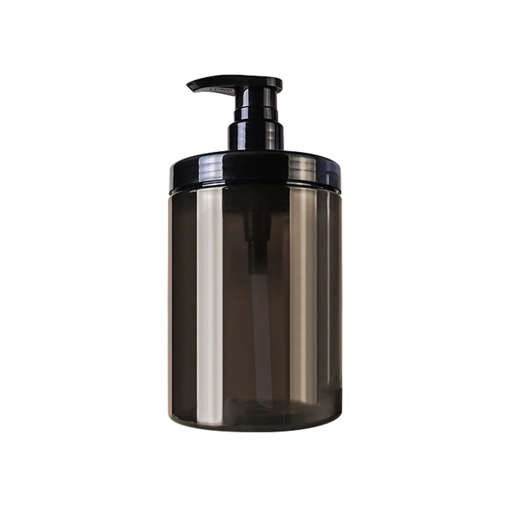 distributeur savon liquide transparent moderne 300ml 500ml 1000ml blanc minimaliste