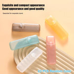 organisateur rangement cuillères pliables orange gris blanc bleu rose opaques compact pratique