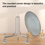 support d'objets moderne or noir argent clips arrondi utilisation multiple salon respectueux environnement