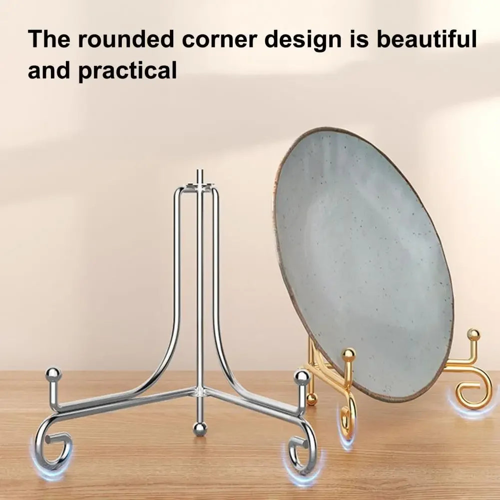 support d'objets moderne or noir argent clips arrondi utilisation multiple salon respectueux environnement
