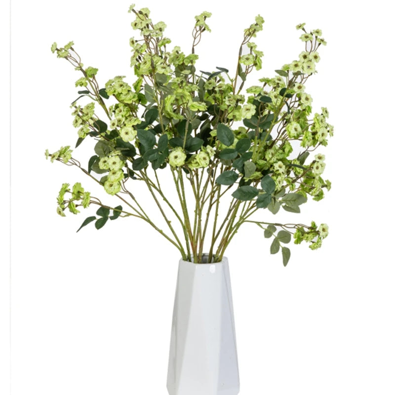 décoration intérieure bouquet fleurs artificielles gerbera modernes couleurs vases transparents mariage anniversaire