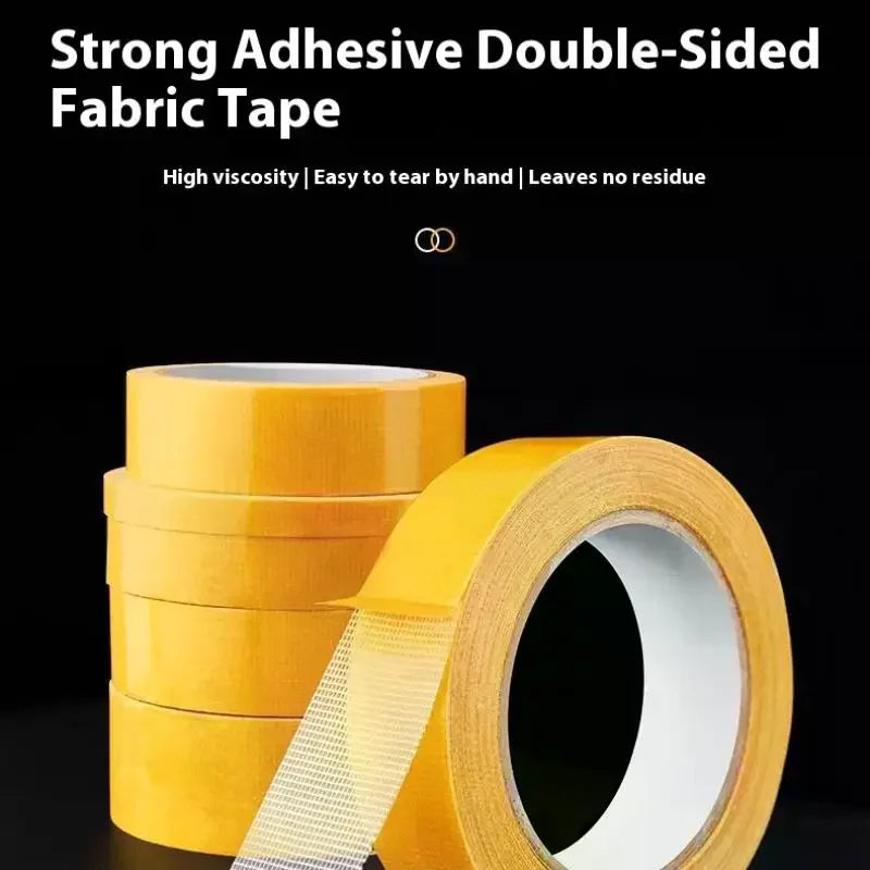 ruban adhésif double face jaune grillage moderne adhésif fort 1cm 2cm 5cm 8cm diverse