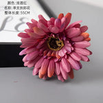 décoration intérieure branchettes gerbera soie rose blanche rouge modernes 55cm fête anniversaire maison