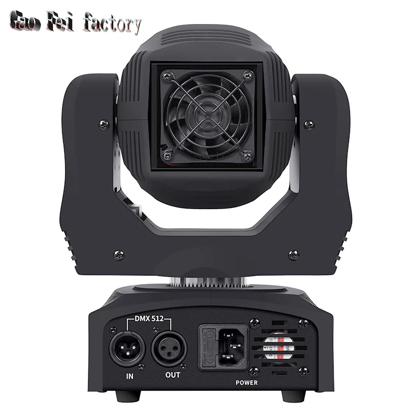 projecteur led 60w couleurs gobo effet arc ciel dmx moderne disco scène dj