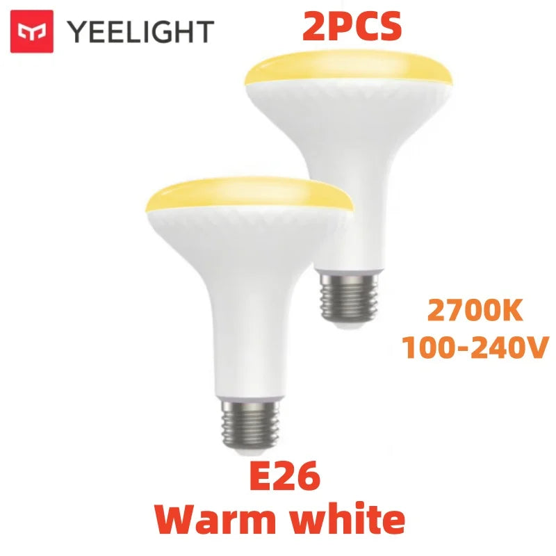 ampoule led intelligente e26 blanc moderne technologique commande vocale wifi couleur lumiere ambre 1700k