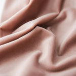 rideaux rose pâle opaques moderne maison polyester uni plissé