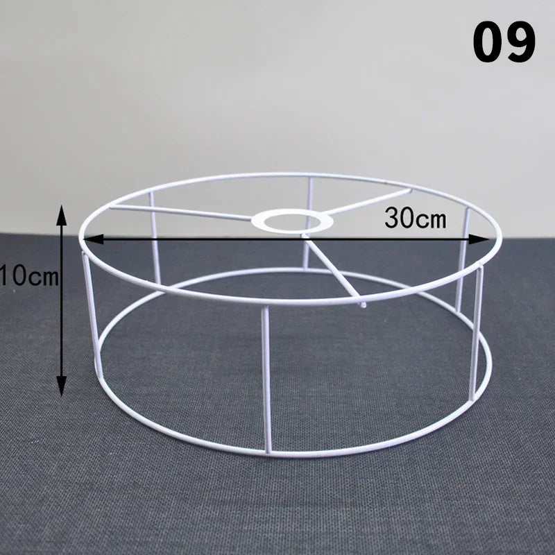 support lampe moderne grille fleurs blanc opacité bricolage fixations invisibles abat jour