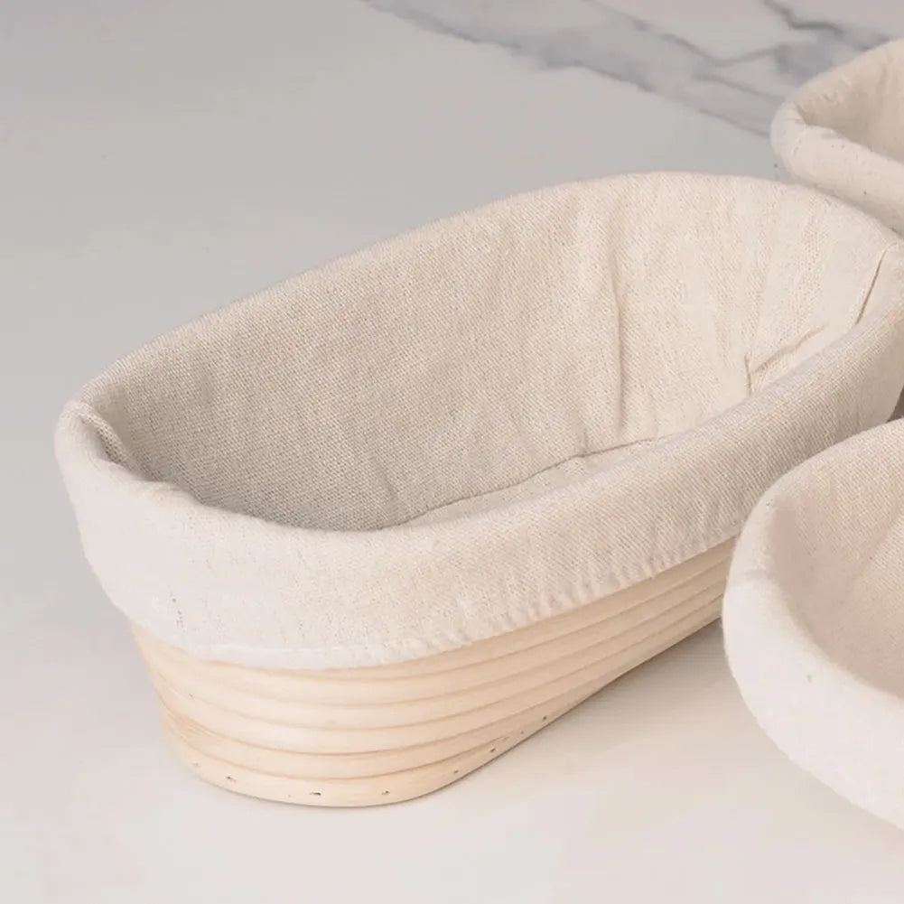 couvre panier pain tissu lin rustique réutilisable fermentation pâtisserie cuisineoutil