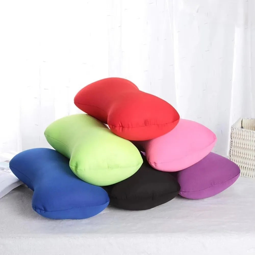 coussin ergonomique mousse mémoire forme concave literie couleur rouge verte moderne