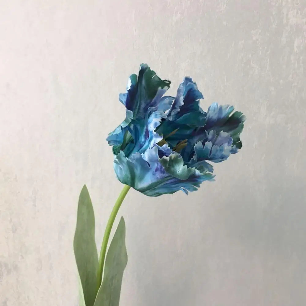 tulipes artificielles réalistes blanc bleu orange rouge jaunes roses décoration intérieure maison événements