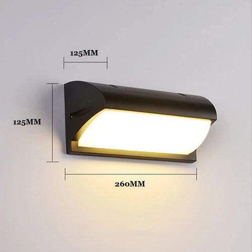 applique murale moderne noir induction radar capteur mouvement led 249 flux lumineux salle bain