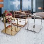 porte serviettes table cuisine métal doré argent moderne élégant distributeur mouchoirs papier décor maison