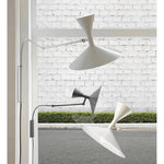 applique murale moderne adhésive conique blanche éclairage quotidien led cuisine chambre salon