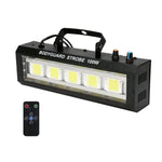 lampe stroboscopique led 100w rgb sans télécommande noir moderne disco scène