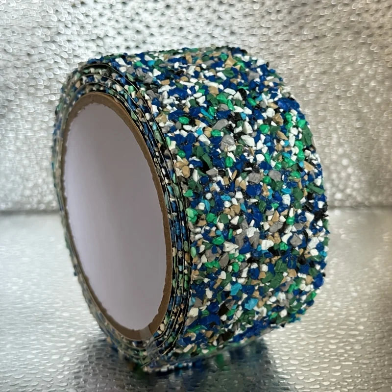 ruban anti dérapant adhésif puissant bleu vert blanc noir mat granulaire moderne durable sécurité
