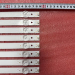 bandes led blanc modernes rectangulaires réutilisables connecteurs électriques fixation 40cm 50cm