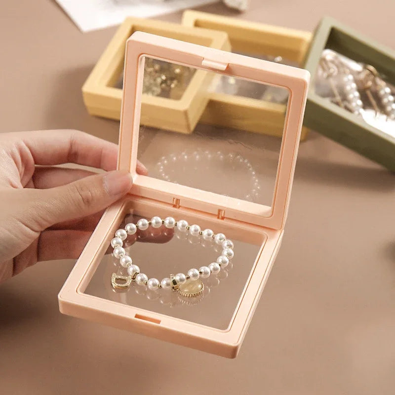 présentoir bijoux blanc doré métal classique bracelets boucles oreilles opaques adhésif