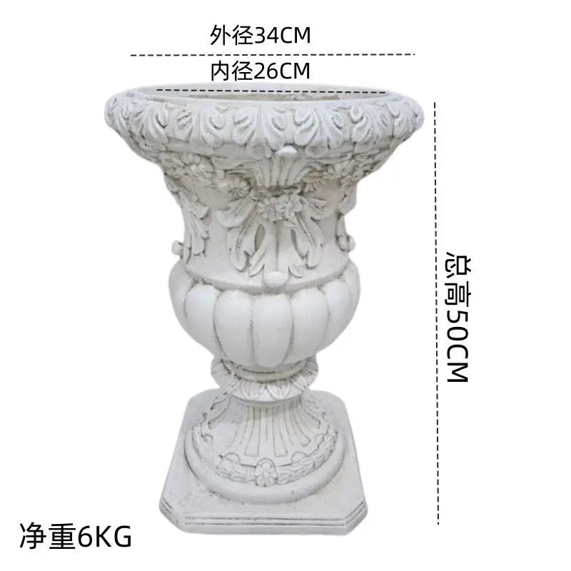 pot fleur relief decoratif classique blanc vert rouge decoration maison ornementale baroque textures végétales