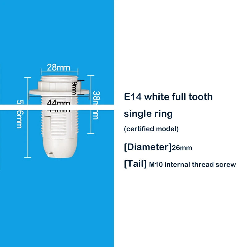 ampoules led e14 e27 blanc noir anneau fixation moderne sans visibilité fixe