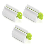 support mural blanc rouge bleu vert tube dentifrice moderne pratique salle bain organisateur anti