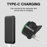 lampes vélo avant arrière led rechargeable usb noir blanc rouge moderne minimaliste