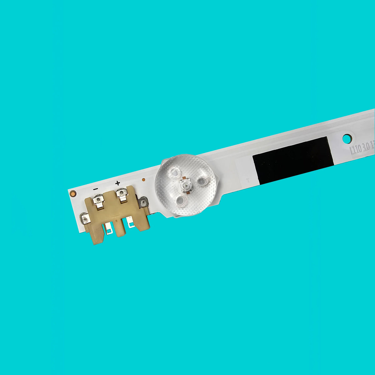 barres led blanc noir cuivre connecteurs métalliques modernes technologiques téléviseur 3v certification