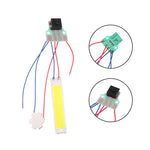 panneau led double blanc noir vert bleu rouge électronique compact bouton contrôle câbles
