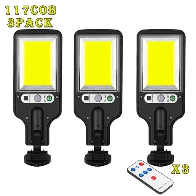 lampe solaire moderne noire jaune ip65 led pIR visse étanche