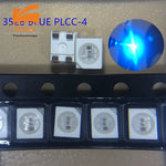 diodes led blanc bleu orange rouge plcc 3528 super lumineuses adhésif opaques