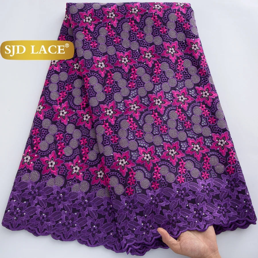 tissu dentelle fleurs vert bleu violet rose beige brodé occasionnelle traditionnelle