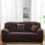 housse canapé moderne gris uni polyestère antibruit coussin lavable machine