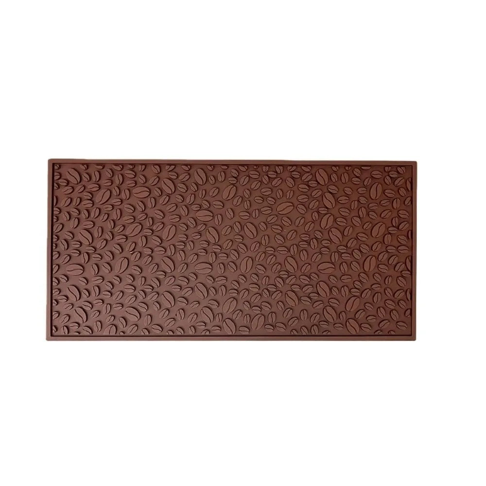tapis cuisine silicone grains antidérapant drainant imperméable noir marron vert gris moderne