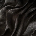 tulle paillettes dorées bleu nuit noir translucide élégant mariage robe jupes cérémonie glamour polyester