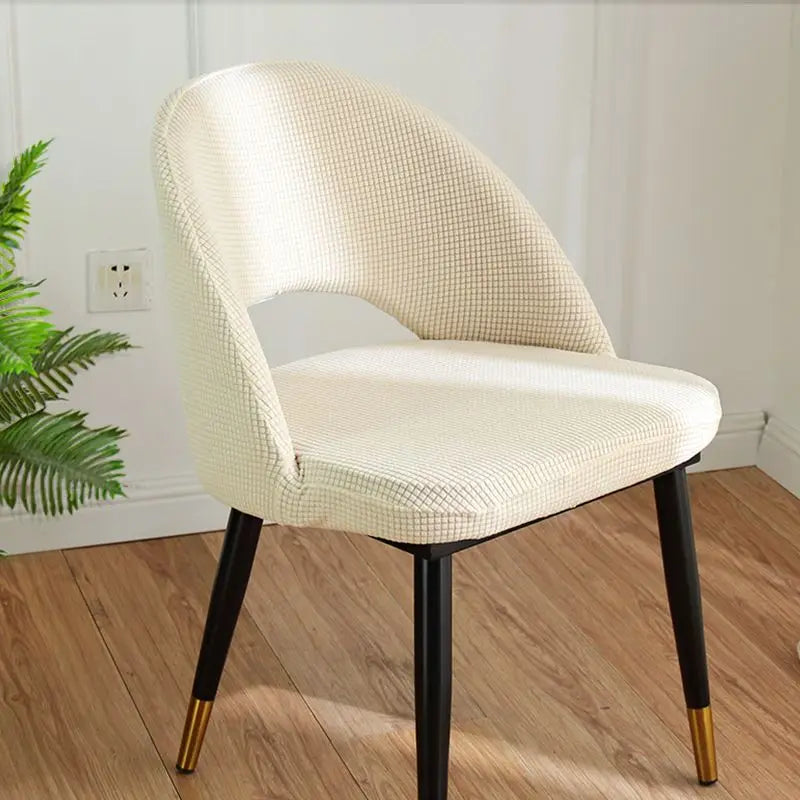 chaise moderne tissu petits points rose clair vert menthe bleu marine beige clair jaune