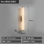 lampe murale moderne marbrée cuivre blanc beige marron fixée mur contemporain éclairage chambre salon