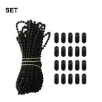 corde noires simple bricolage 10m set craft artisanal trame autoadhésive opaque