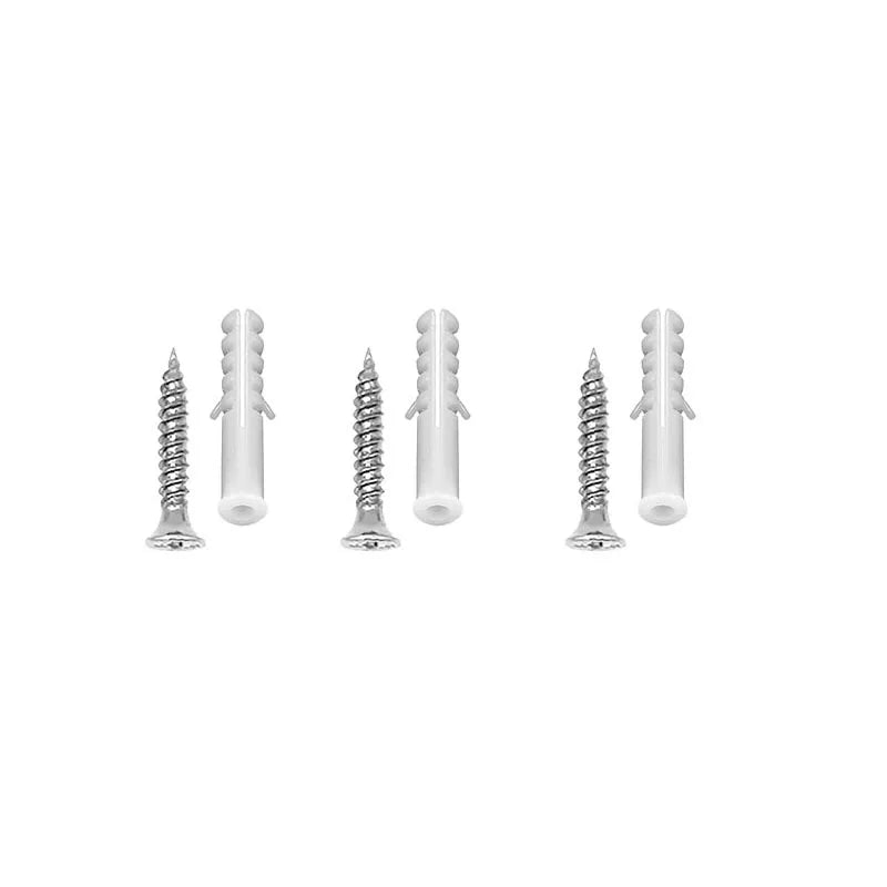 clips rideau poulies couvercle bout support mur vis fixation blanc moderne fonctionnel