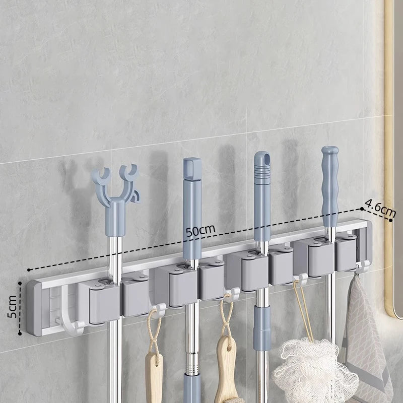 organisateur nettoyage mural multi outils respectueux environnement aluminium moderne