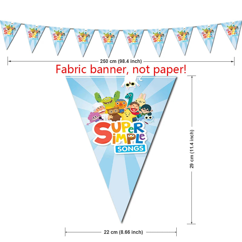 Tasses et assiettes anniversaire pour enfants colorées