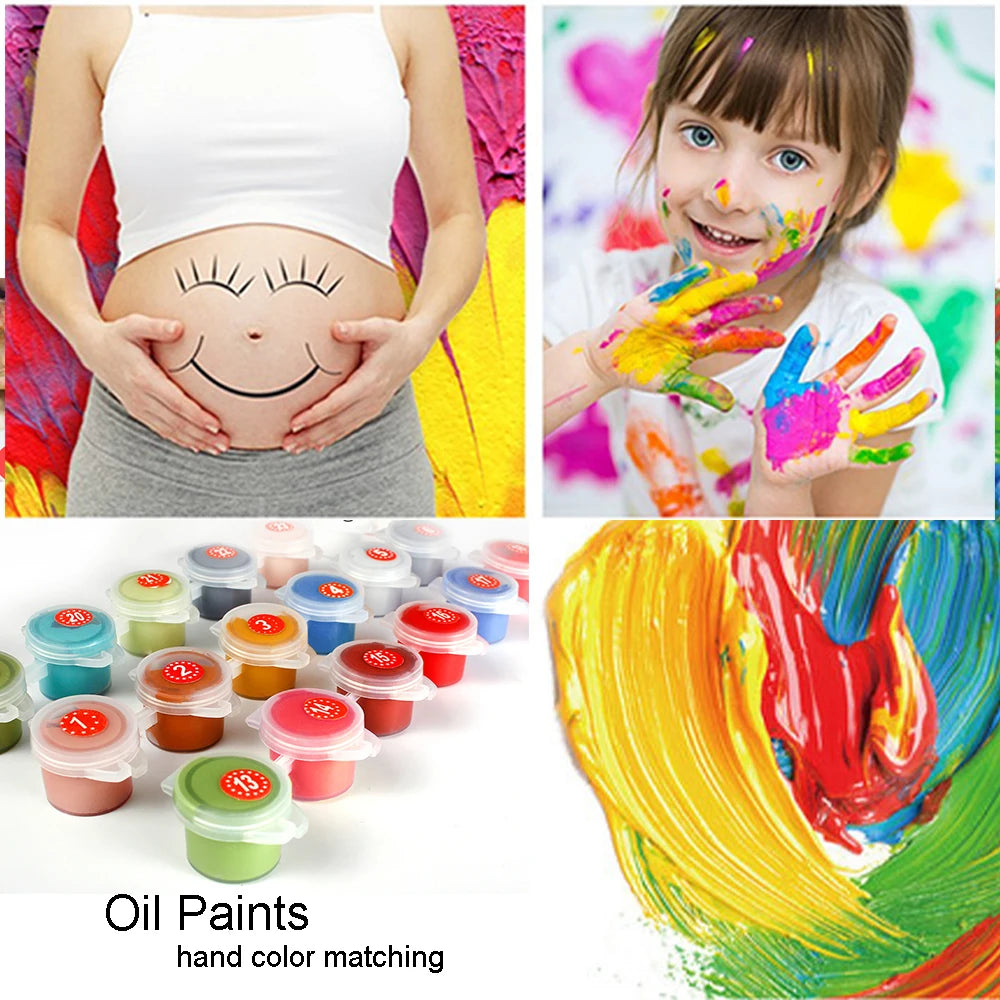 peinture personnalisée numéros cheveux ondulés chemise blanche collection artiste différents opaques toiles variées