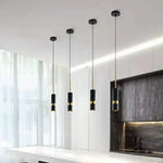 plafonnier led suspendu moderne minimaliste or noir blanc gu10 chambre coucher acier inoxydable brossé