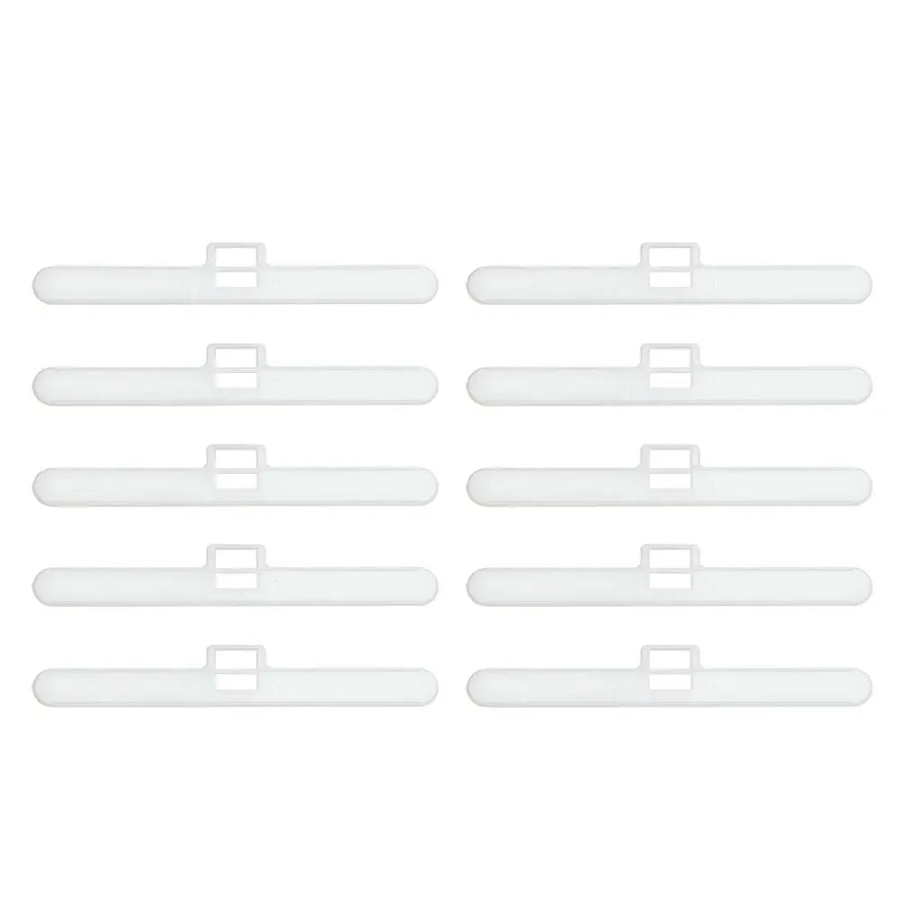 clips fixation rideau blanc moderne 127mm 89mm accessoire maison vertical blind slats replacement