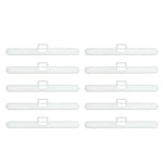 clips fixation rideau blanc moderne 127mm 89mm accessoire maison vertical blind slats replacement