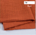 serviettes coton réutilisables rustiques serviettes table maison fête mariage rouge orange