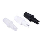 embouts bouchons bouteilles noir blanc rayures verticales modernes accessoires bricolage fixations invisibles sets outils