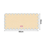 tapis moderne carreaux beige rose bleu adhésif 30x60cm 35x80cm opaquet décors