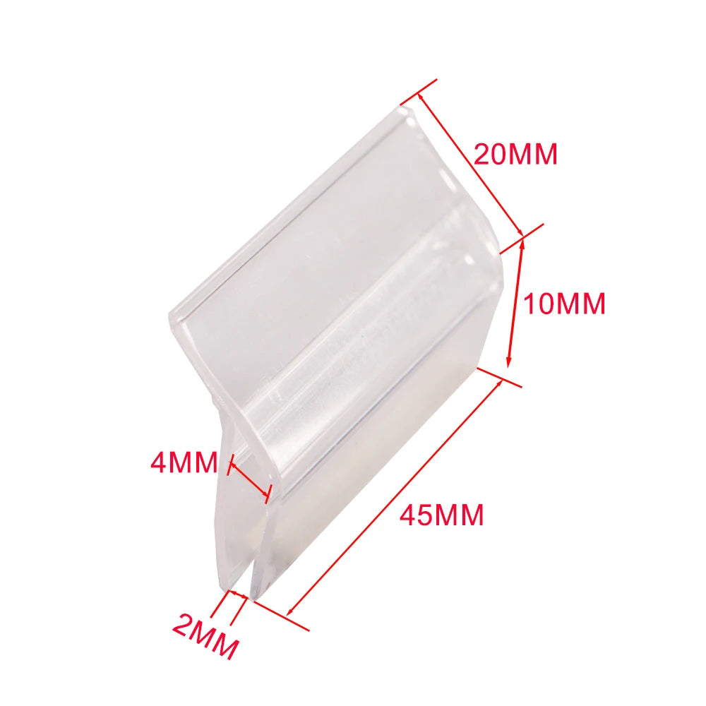 boîte rangement transparente moderne adhésif étiquette sundries sorting tag stockage armoire flexible gripper clip