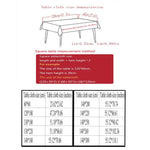 nappe table rouge uni moderne imperméable polyester mariage fête mère carnaval extérieur