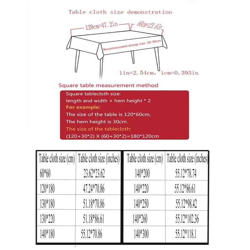 nappe table rouge uni moderne imperméable polyester mariage fête mère carnaval extérieur
